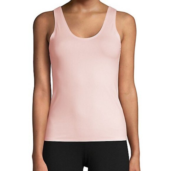 Core Life Tops - Scoopneck Camisole in Pale Blush